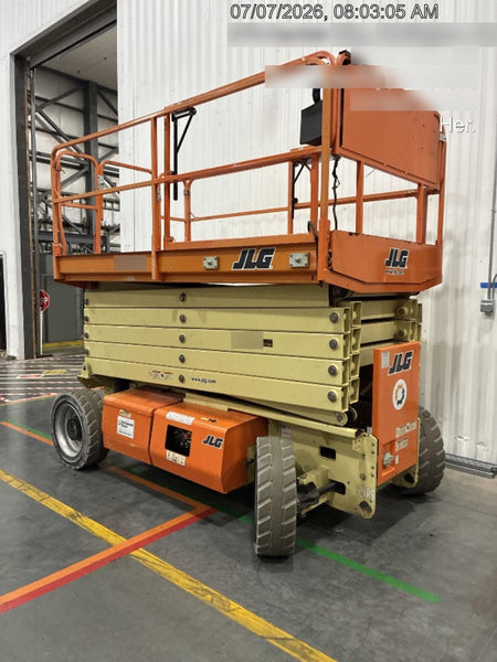 2019 JLG 4069LE Solid Non Marking Tires, Rotating Beacon