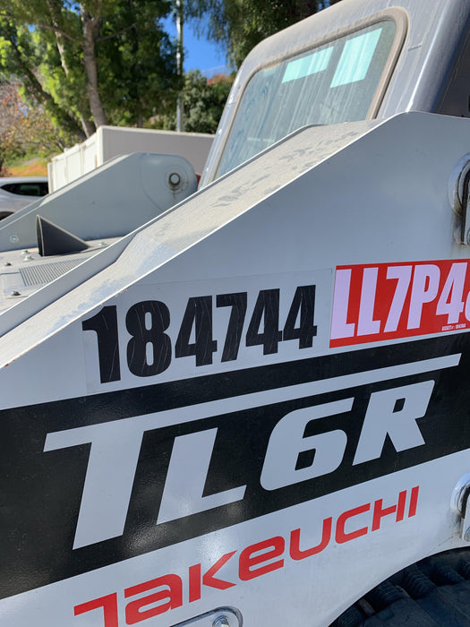 2021 TAKEUCHI TL6R