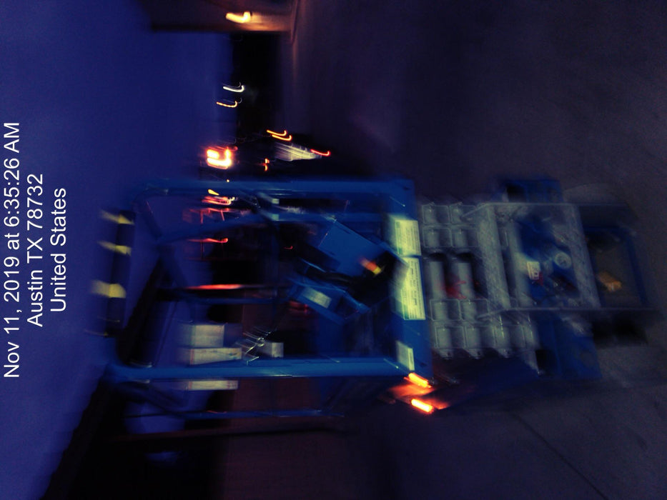 2019 Genie GS-1930 Fixed Rails with Chain Entry