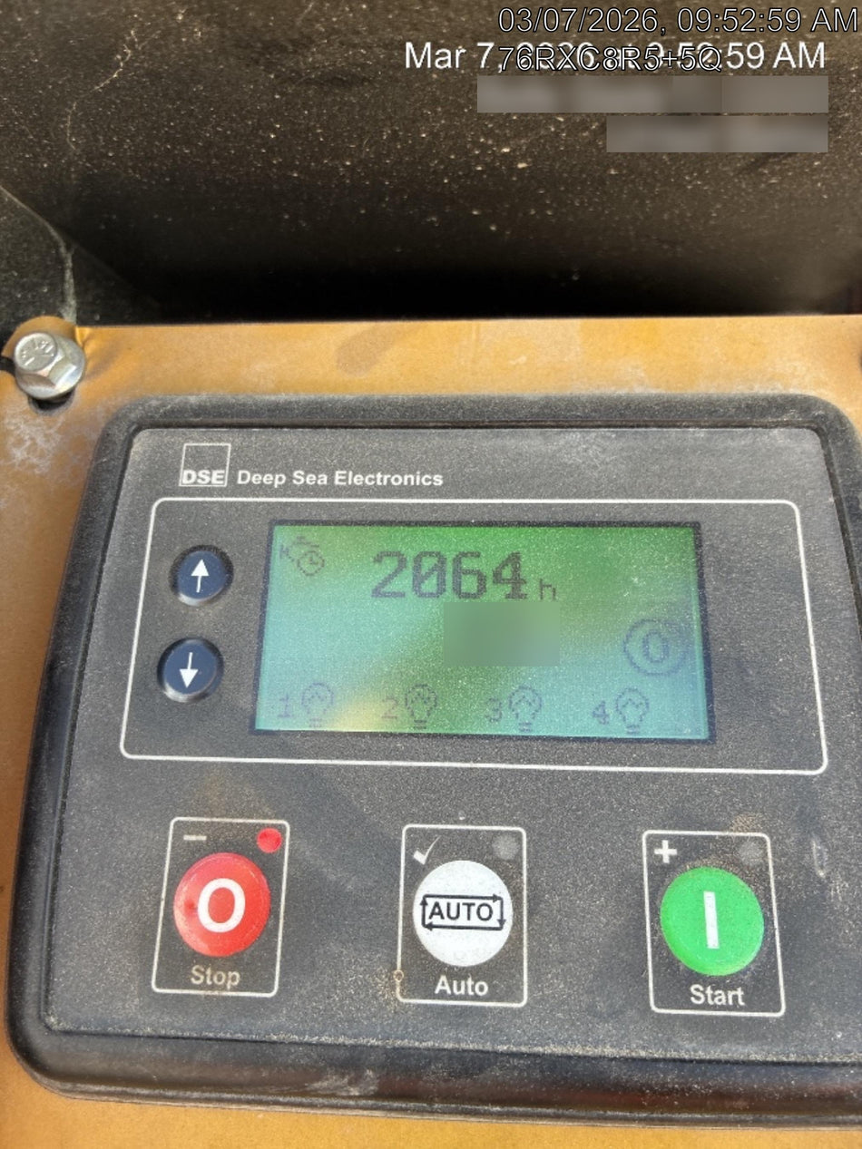 2022 Allmand NLV3GR (4) LED Light Fixture 350W, 23' Vertical Mast, 3kW Prime, Towable, ES Decals, T3