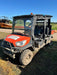 2022 Kubota RTV-X1140W-H Plastic Canopy, Windshield Acrylic Clear, LED Strobe Light, Wire Harness Kit, Back up Alarm