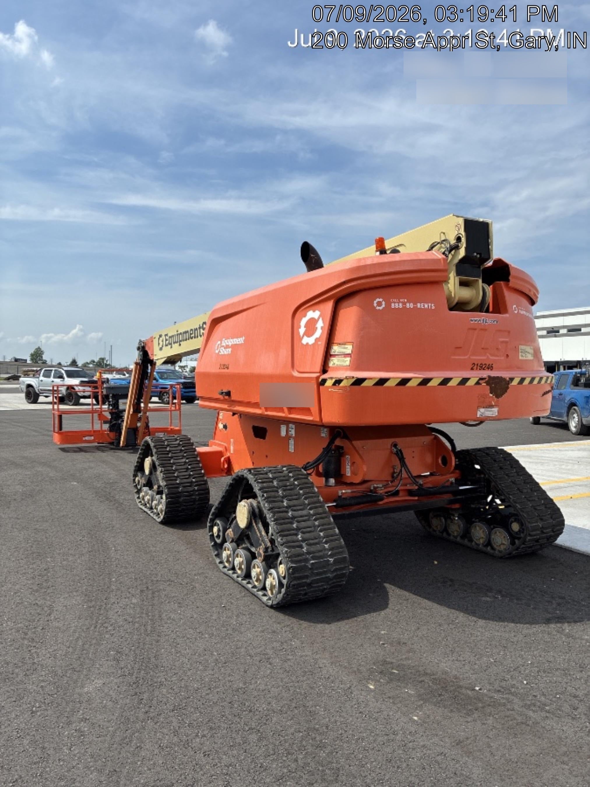 2022 JLG 660SJ Quad Track
