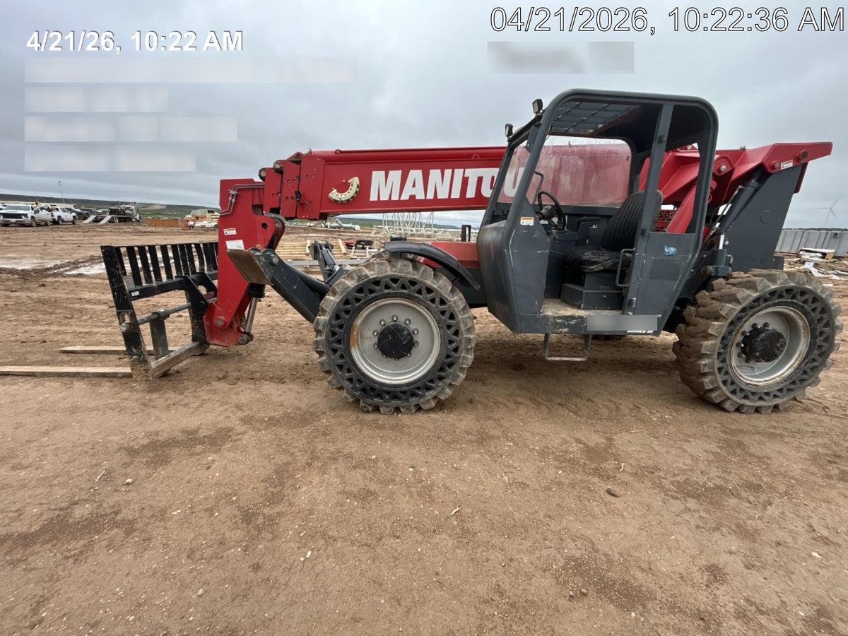 2019 Manitou MTA10055 MTA10055 - 120 HP T4, Canopy, Worklights/Strobe, Beacon, 66" Carriage, 60" Forks, Solid Tires, Lift Hook, Aux Hydraulics