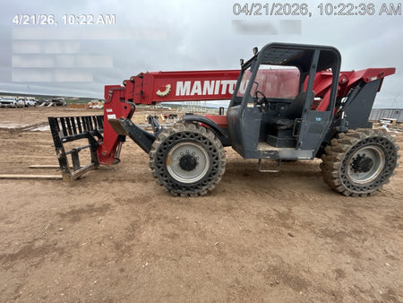 2019 Manitou MTA10055 MTA10055 - 120 HP T4, Canopy, Worklights/Strobe, Beacon, 66" Carriage, 60" Forks, Solid Tires, Lift Hook, Aux Hydraulics