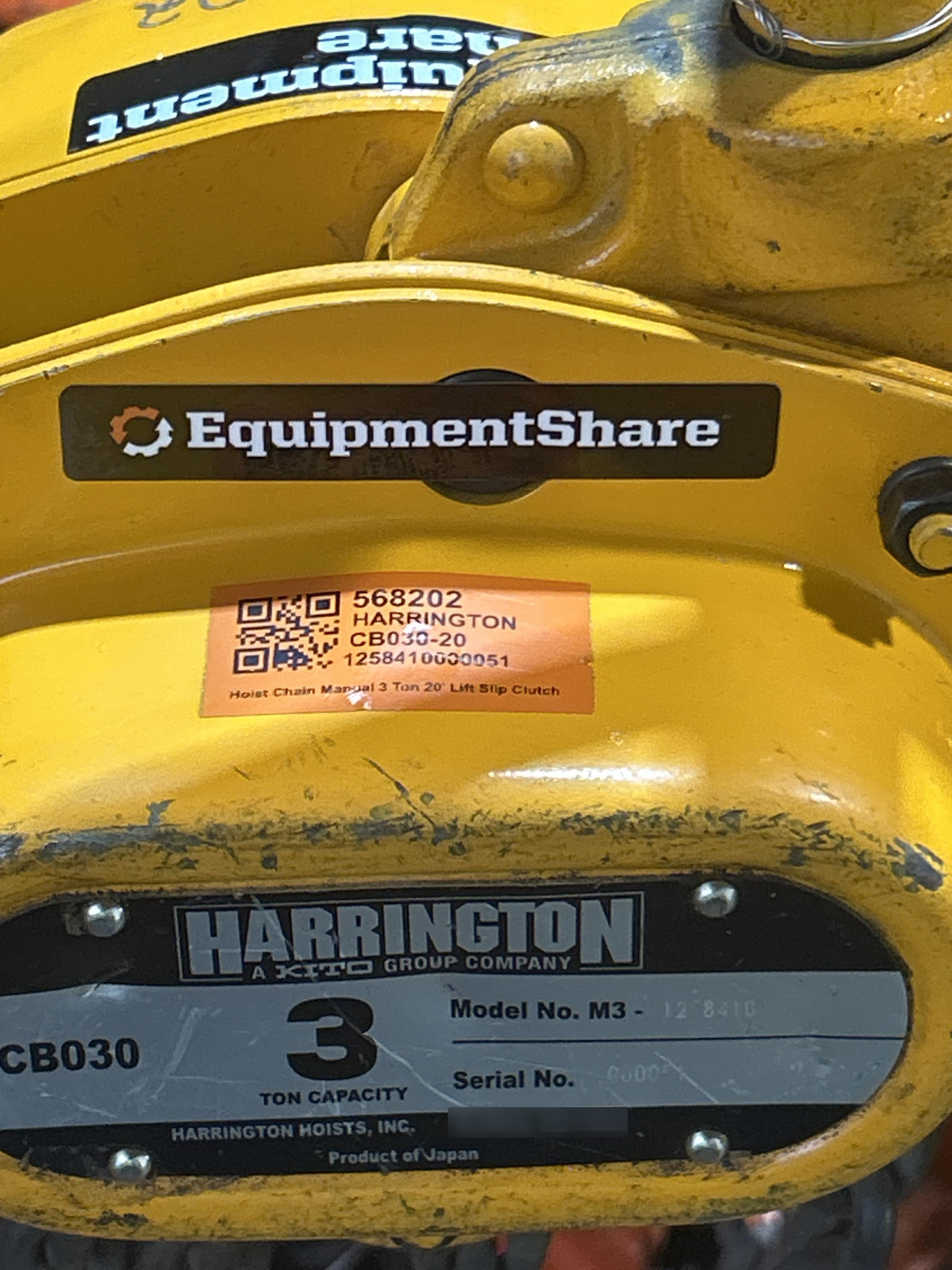 2025 HARRINGTON CB030-20