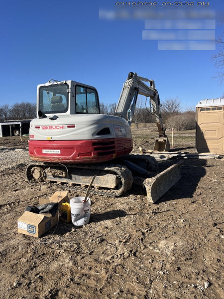 2019 Takeuchi TB290 Takeuchi TB290 Cab/Heat/AC w/Rubber Tracks, Auxiliary Hydraulics, Dozer Blade, Manual QC, 18/24/36" Buckets, Hydraulic Thumb Installed