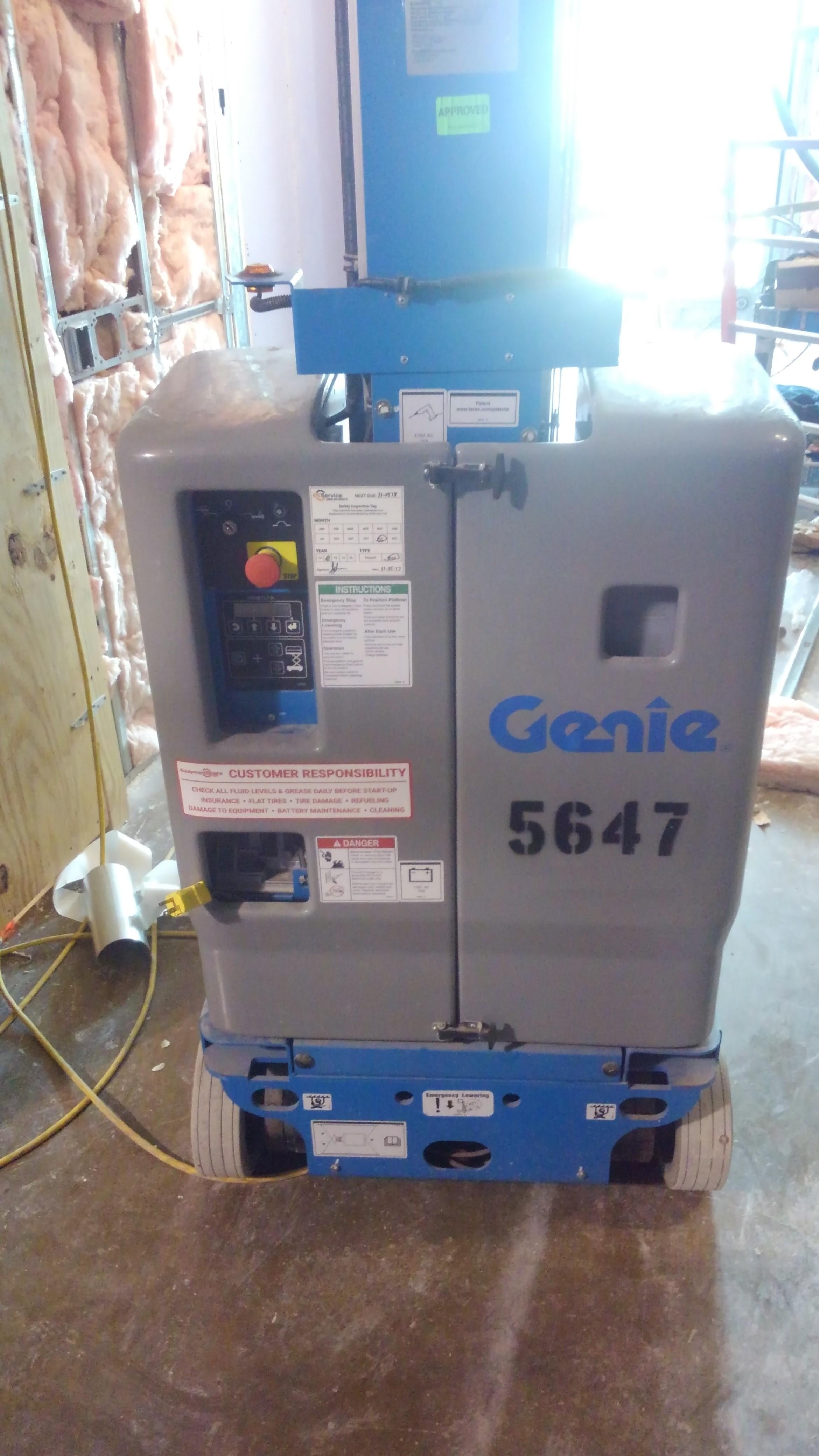 2017 GENIE GR-20