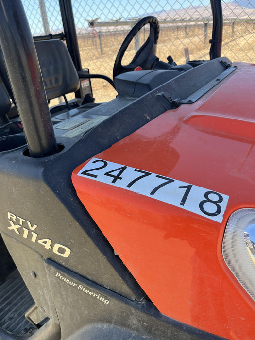 2022 KUBOTA RTV-X1140W-H (Canopy)