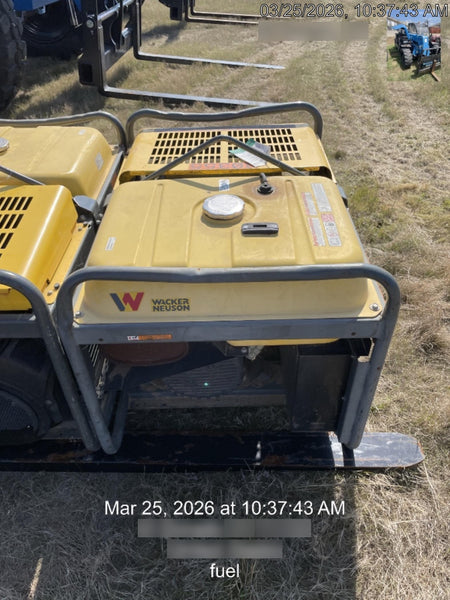 2020 Wacker Neuson GPS9700V Standard, Includes Wheel Kit P/N: 5100042221