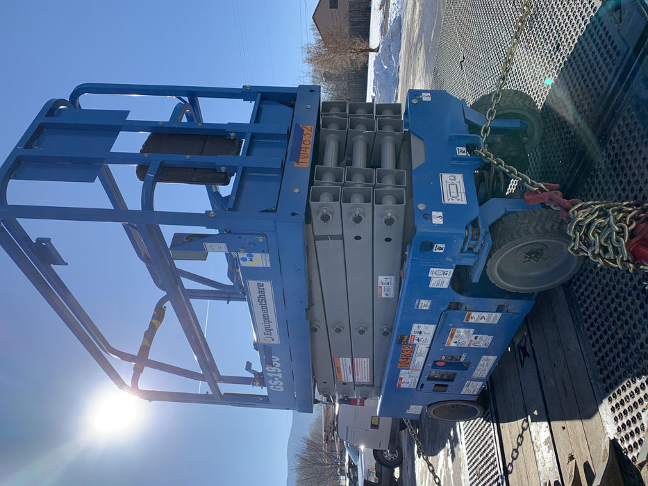 2020 Genie GS-1930 Fixed rails with chain entry gate - Pre A92.20