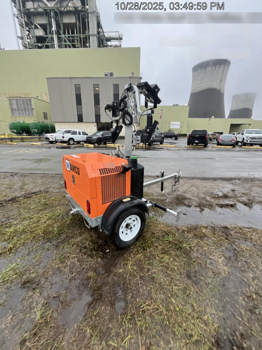 2024 Wanco WLTT-4MM4K Diesel, Deep Sea Controller, Shore Power Plug, Auto Start, (4) 350W LED Floodlights, 4kW Generator, 60 Gal Fuel Tank, 2" Ball, T3