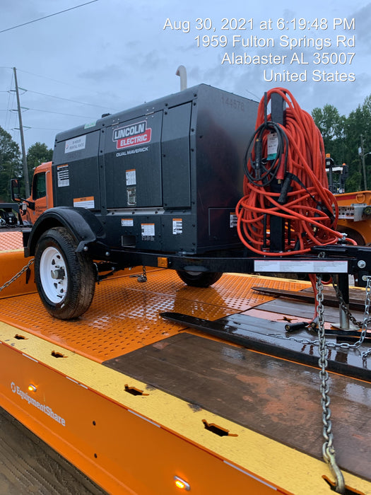 2021 Lincoln Electric Dual Maverick 200/200X Ready Pak 3 (includes trailer, cable rack, fender light kit)