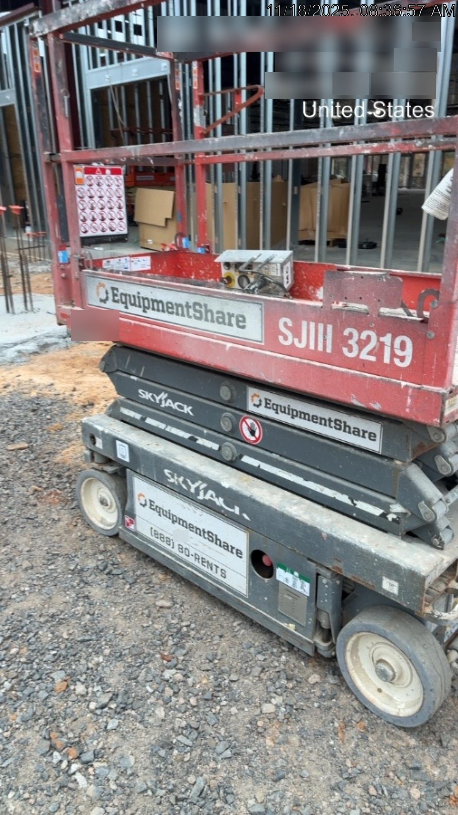 2019 Skyjack SJIII-3219 Standard w/Trojan Batteries