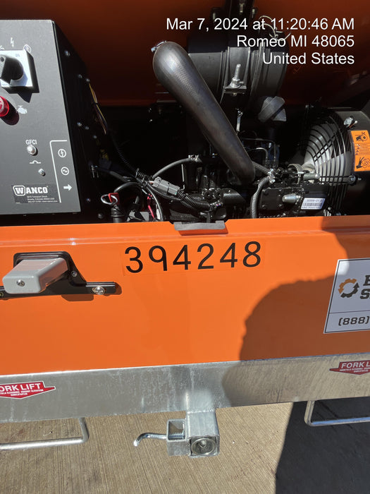 2024 Wanco WLTT-4MM4K Diesel, Deep Sea Controller, Shore Power Plug, Auto Start, (4) 350W LED Floodlights, 4kW Generator, 60 Gal Fuel Tank, 2" Ball, T3