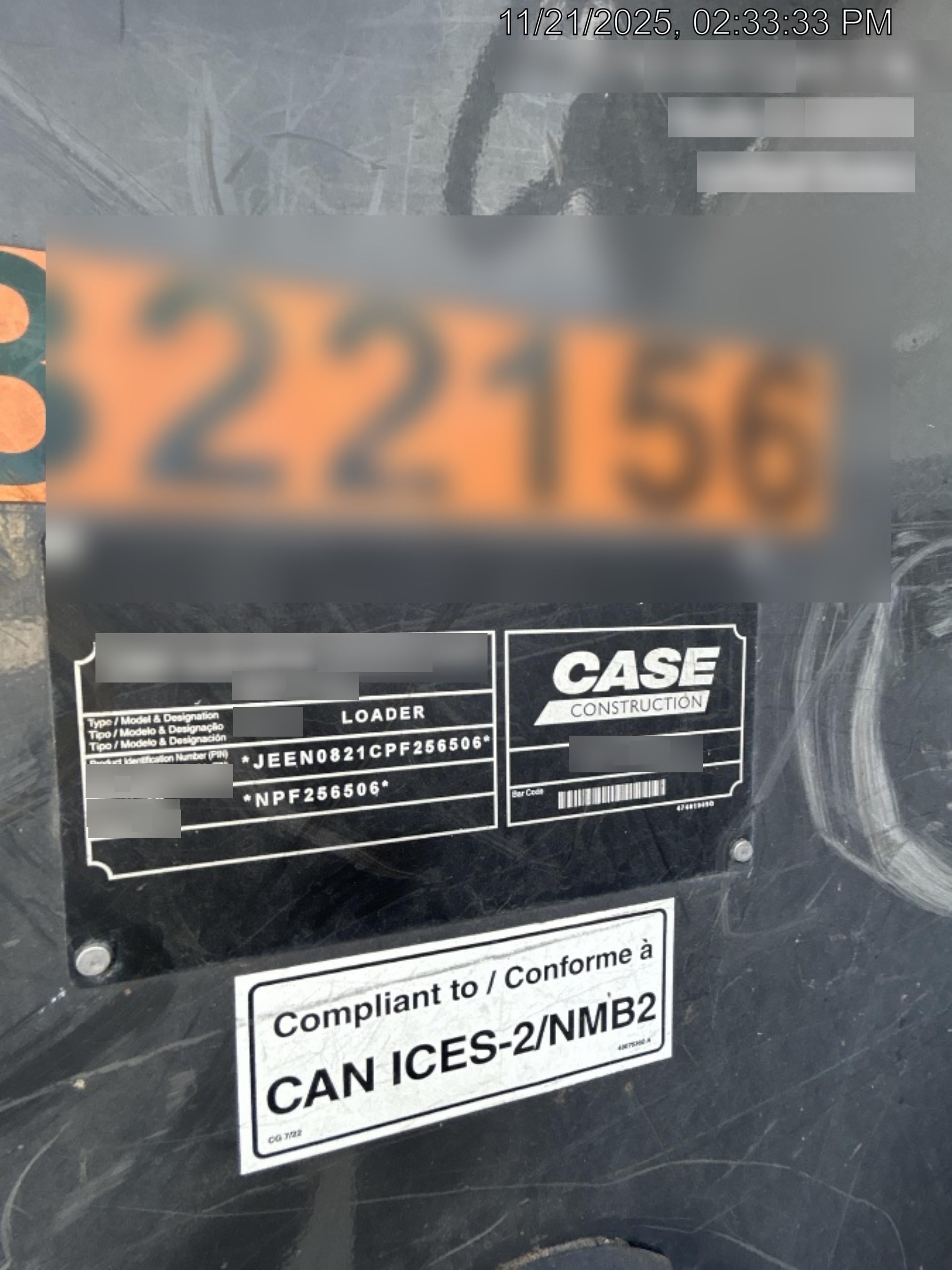 2023 CASE 821G