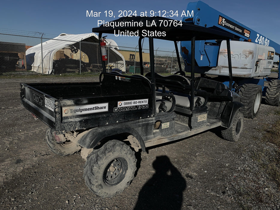 2022 Club Car CA1700D Canopy, Diesel, 4 Passenger