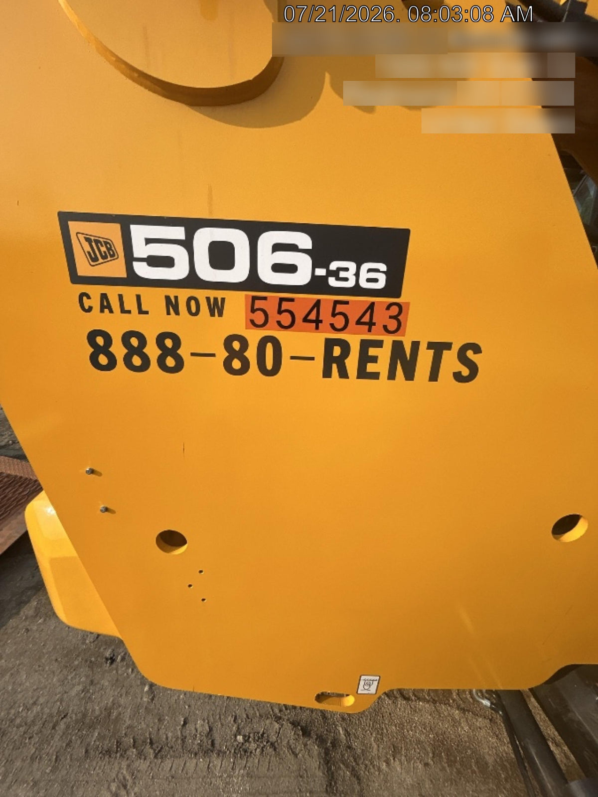 2025 JCB 506-36