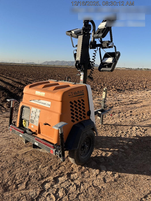 2024 Generac MLT2 Diesel, Flex Switch 120V Input, Powerzone Controller, 
(4) 320W LED Lights, 4kW Generator, 39.9 Gal Fuel Tank, 2" Ball, T3