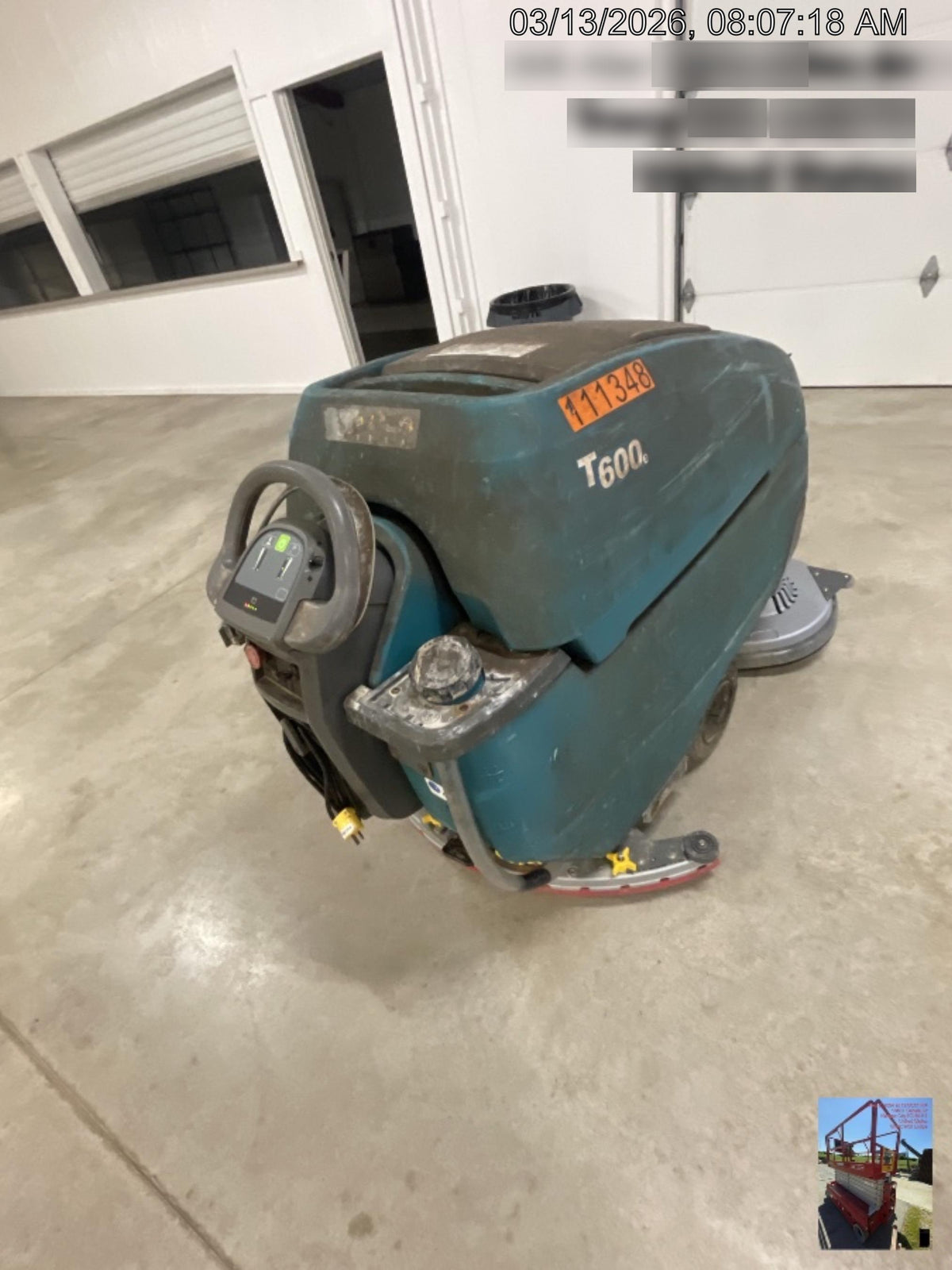 2020 TENNANT T600E