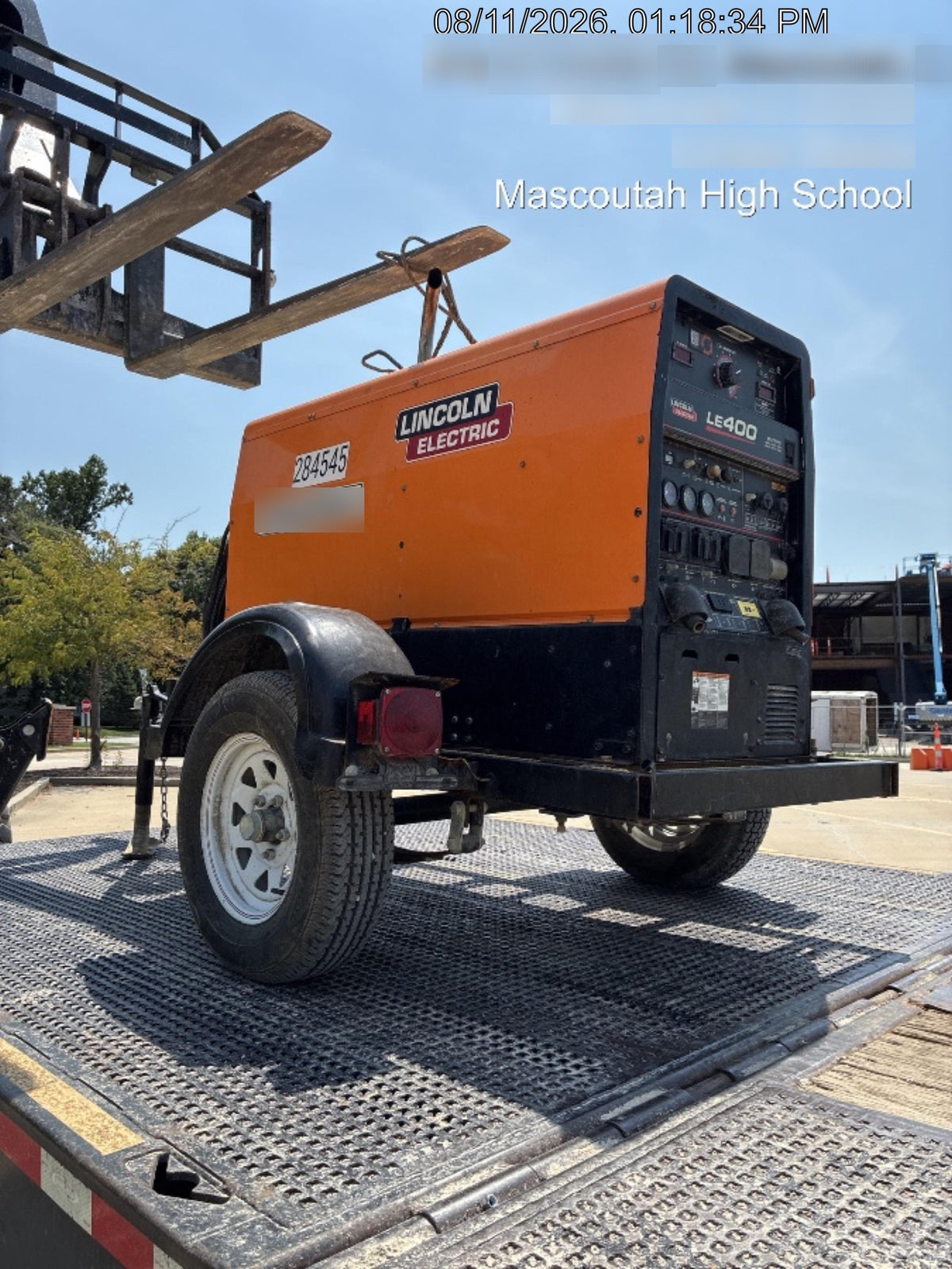 2022 Lincoln Electric LE400 Kubota V1505, Trlr, Cable Rack, Light Kit, ES Decals, T3