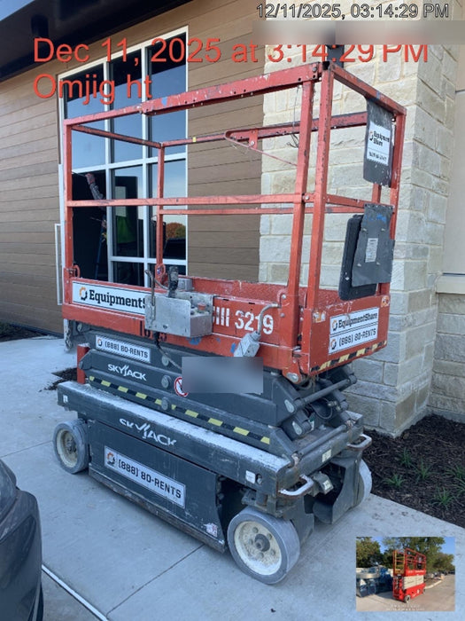 2016 Skyjack SJIII-3219 Skyjack SJ3219 Scissor Lift