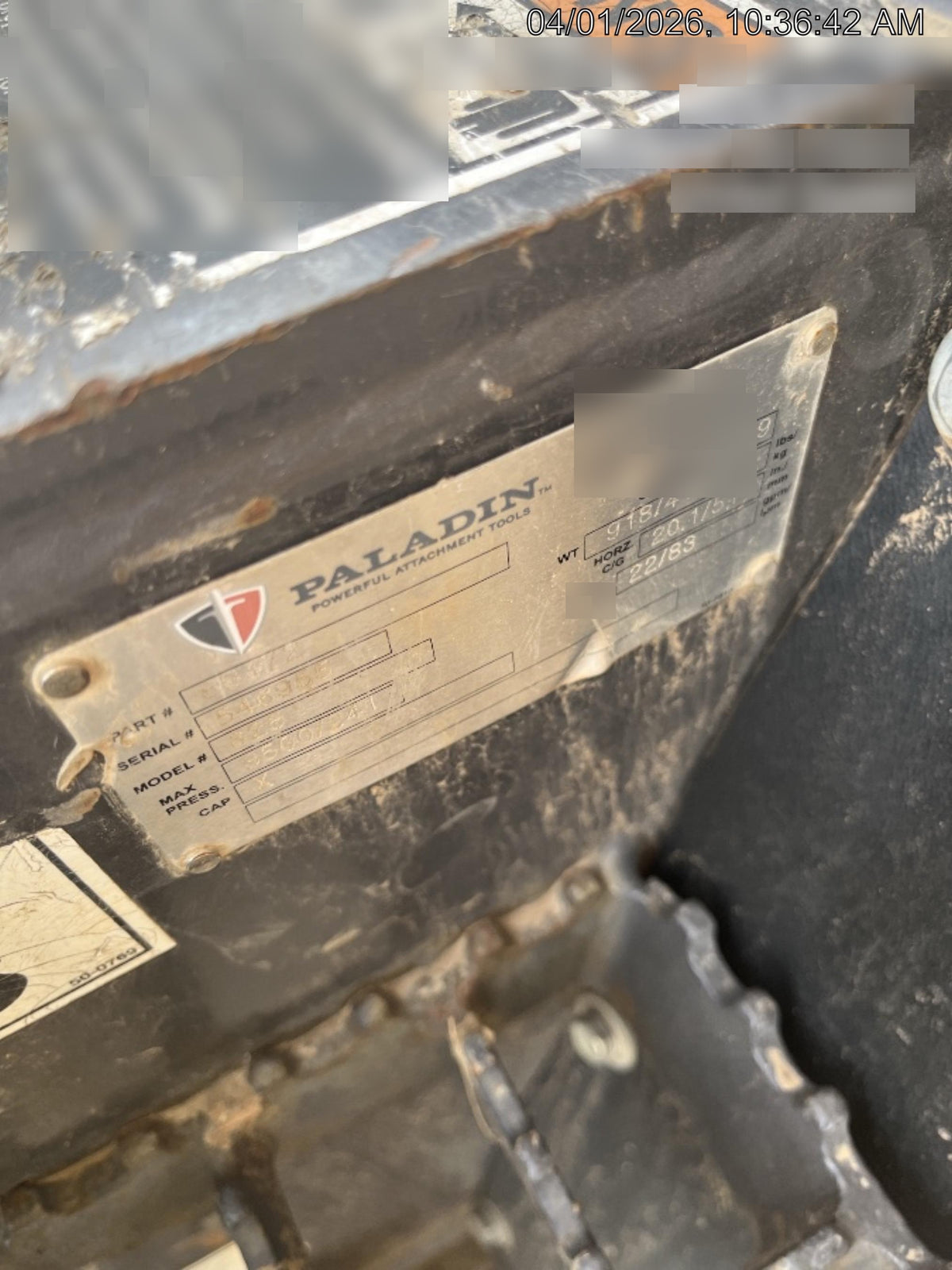 2019 PALADIN 625