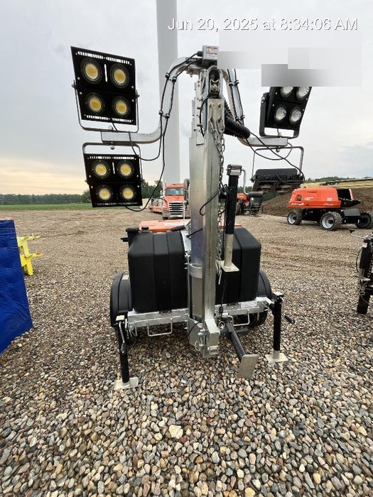 2024 Wanco WLTT-4MM4K Diesel, Deep Sea Controller, Shore Power Plug, Auto Start, (4) 350W LED Floodlights, 4kW Generator, 60 Gal Fuel Tank, 2" Ball, T3
