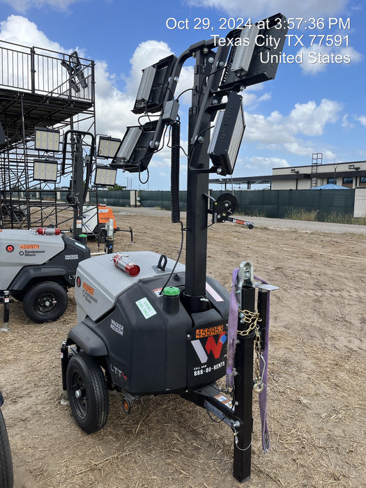 2024 Wacker Neuson LTT4 Diesel, Kohler KDW702, Deep Sea Controller, Auto Start, LED 320W, Bypass Outlet, T3