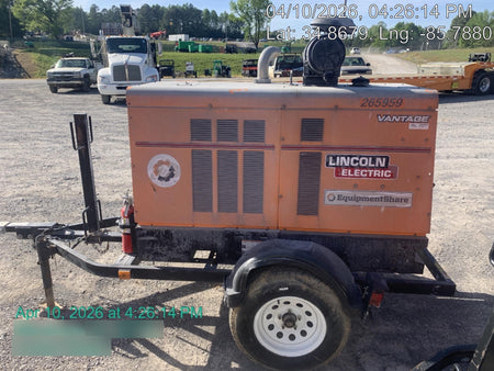 2022 Lincoln Electric Vantage 549X Crosslink Technology, Trailer Mounted, ES Decals, T3