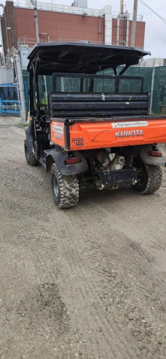 Kubota RTV-X1140W-H 4WD, LED Strobe, Windshield Acrylic Clear, Plastic Canopy, Wire Harness Kit, Backup Alarm