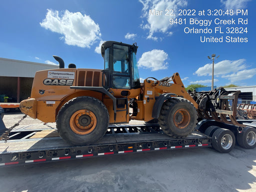 2016 Case 721F CLOSED CAB, JRB 416 STYLE HYD COUPLER