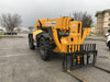 2019 JCB 510-56 74 HP w/CAB/HVAC, Beacon, Worklights, Aux Hydraulics, Solid Tires 66" Carriage/60" Forks