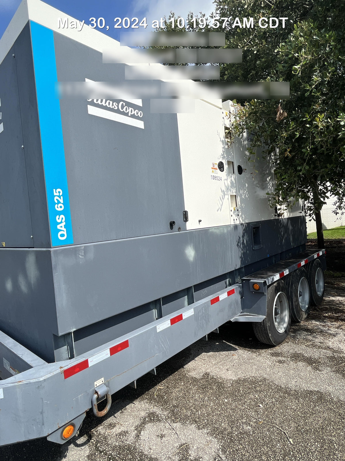 2020 ATLAS COPCO QAS625