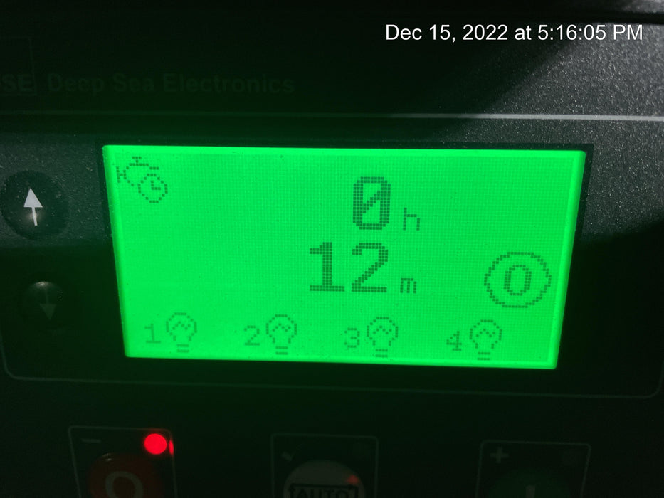 2022 Allmand NLV3GR (4) LED Light Fixture 350W, 23' Vertical Mast, 3kW Prime, Towable, ES Decals, T3