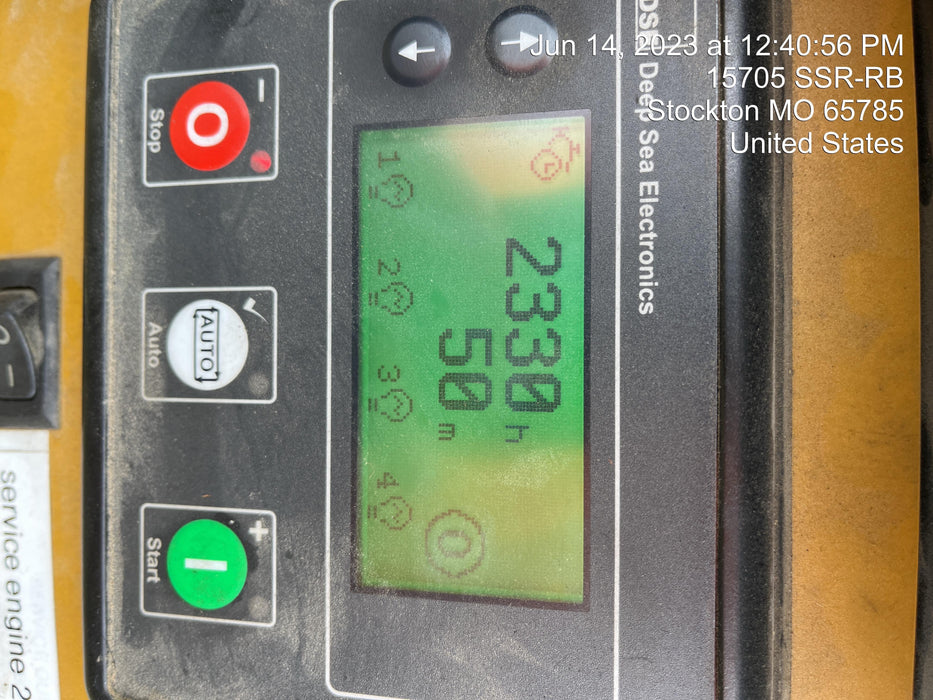 2022 Allmand NLV3GR (4) LED Light Fixture 350W, 23' Vertical Mast, 3kW Prime, Towable, ES Decals, T3