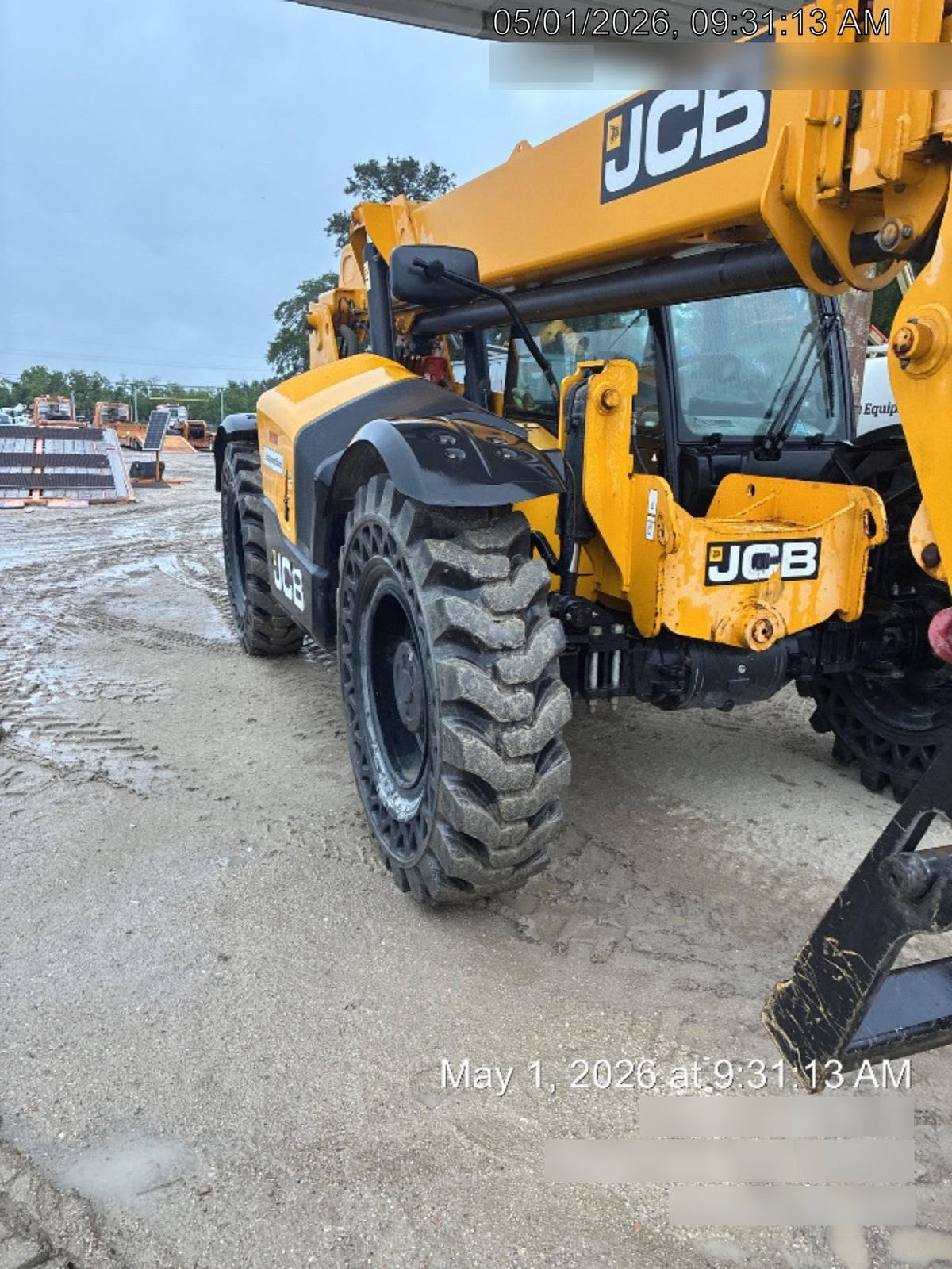 2020 JCB 509-42 Cab/Heat/Air, Solid Tires, Work Lights, Beacon, Aux Hydraulics, Back up Alarm, Lifting Eye, ES Decals