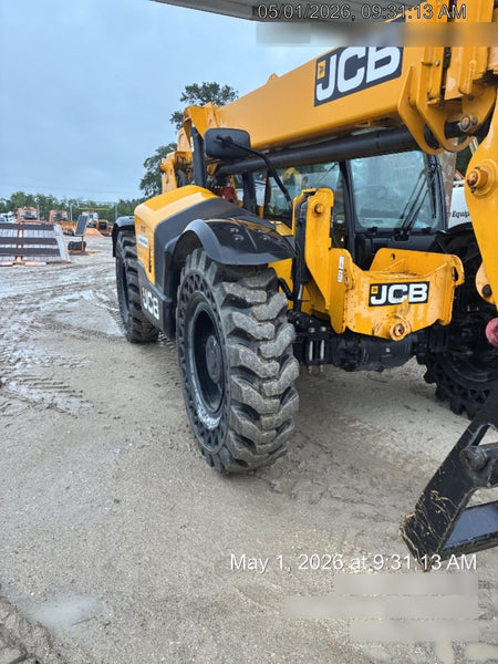 2020 JCB 509-42 Cab/Heat/Air, Solid Tires, Work Lights, Beacon, Aux Hydraulics, Back up Alarm, Lifting Eye, ES Decals