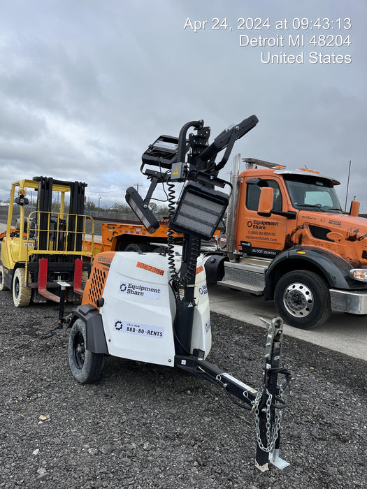 2023 Generac MLT2 Diesel, Flex Switch 120V Input, Powerzone Controller, 
(4) 320W LED Lights, 4kW Generator, 39.9 Gal Fuel Tank, 2" Ball, T3