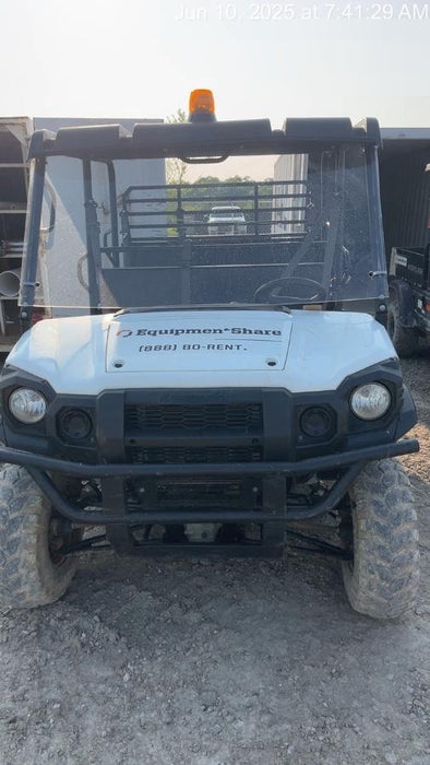 2019 Kawasaki Mule PRO-FXT Standard Options, Backup Alarm, Beacon, Plastic Hard Top, Poly Windshield, Horn Kit