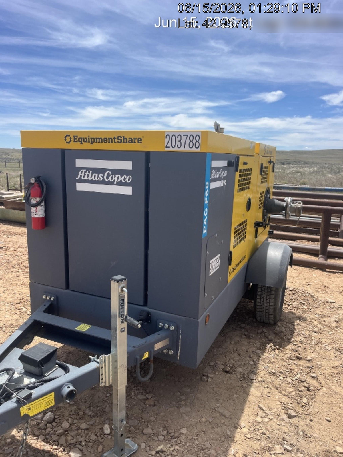 2022 ATLAS COPCO PAC F66 KD-S