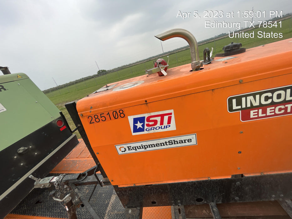 2022 Lincoln Electric LE400 Kubota V1505, Trlr, Cable Rack, Light Kit, ES Decals, T3