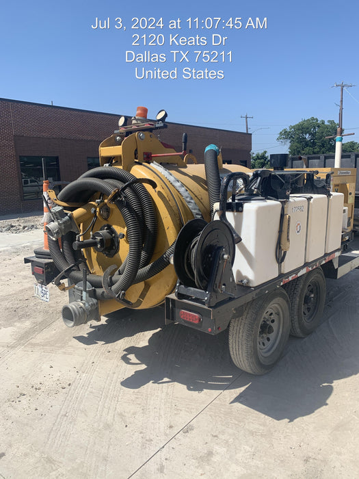 2021 Vac-Tron LP573SDT T4 Koehler Diesel Engine, 500 Gallon Debris Tank, x2 100 Gallon Water Tanks