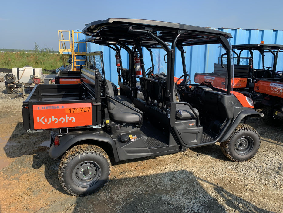 2021 Kubota RTV-X1140W-H Plastic Canopy, Windshield Acrylic Clear, LED Strobe Light, Wire Harness Kit, Back up Alarm