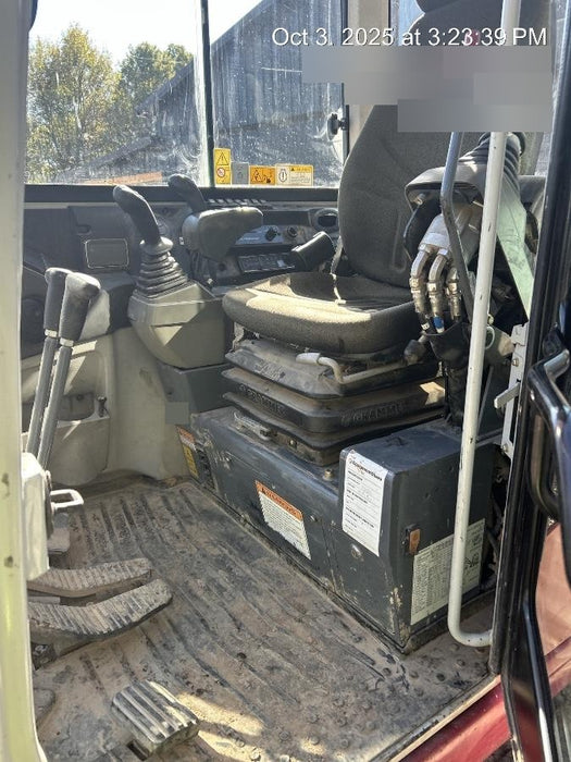 2020 Takeuchi TB250-2C Cab/Heat/Air, Rubber Tracks, Manual TAG QC