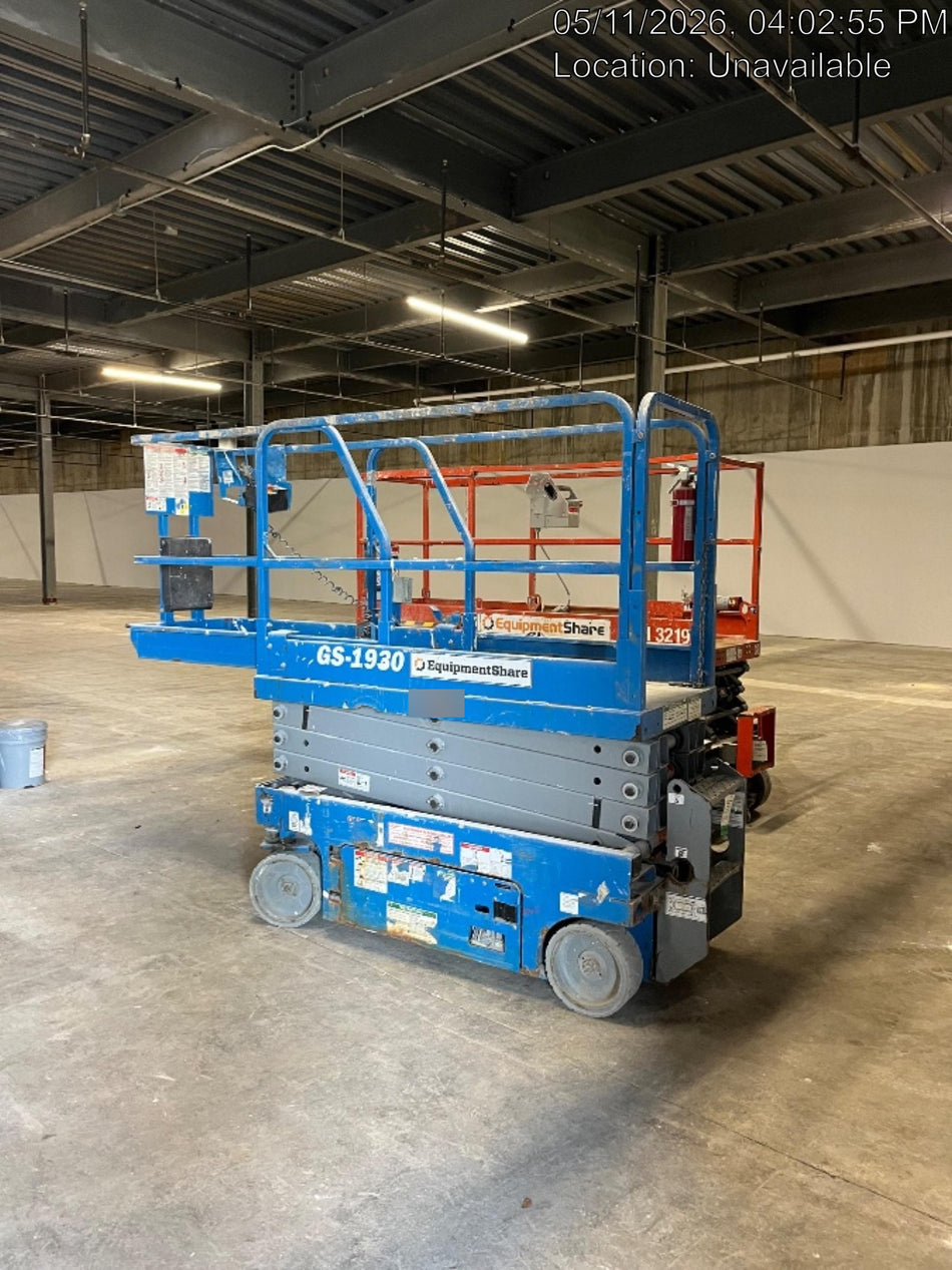 2019 Genie GS-1930 Fixed Rails with Chain Entry