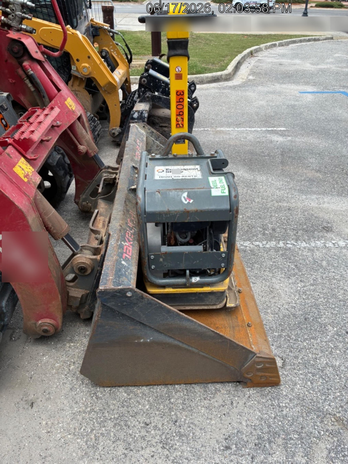 2024 Wacker Neuson DPU5545Heh Vibration Plate DPU 5545Heh US, Diesel,