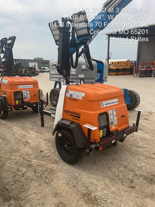 2023 Generac MLT2 Diesel, Flex Switch 120V Input, Powerzone Controller, (4) 320W LED Lights, 4kW Generator, 39.9 Gal Fuel Tank, 2" Ball, T3