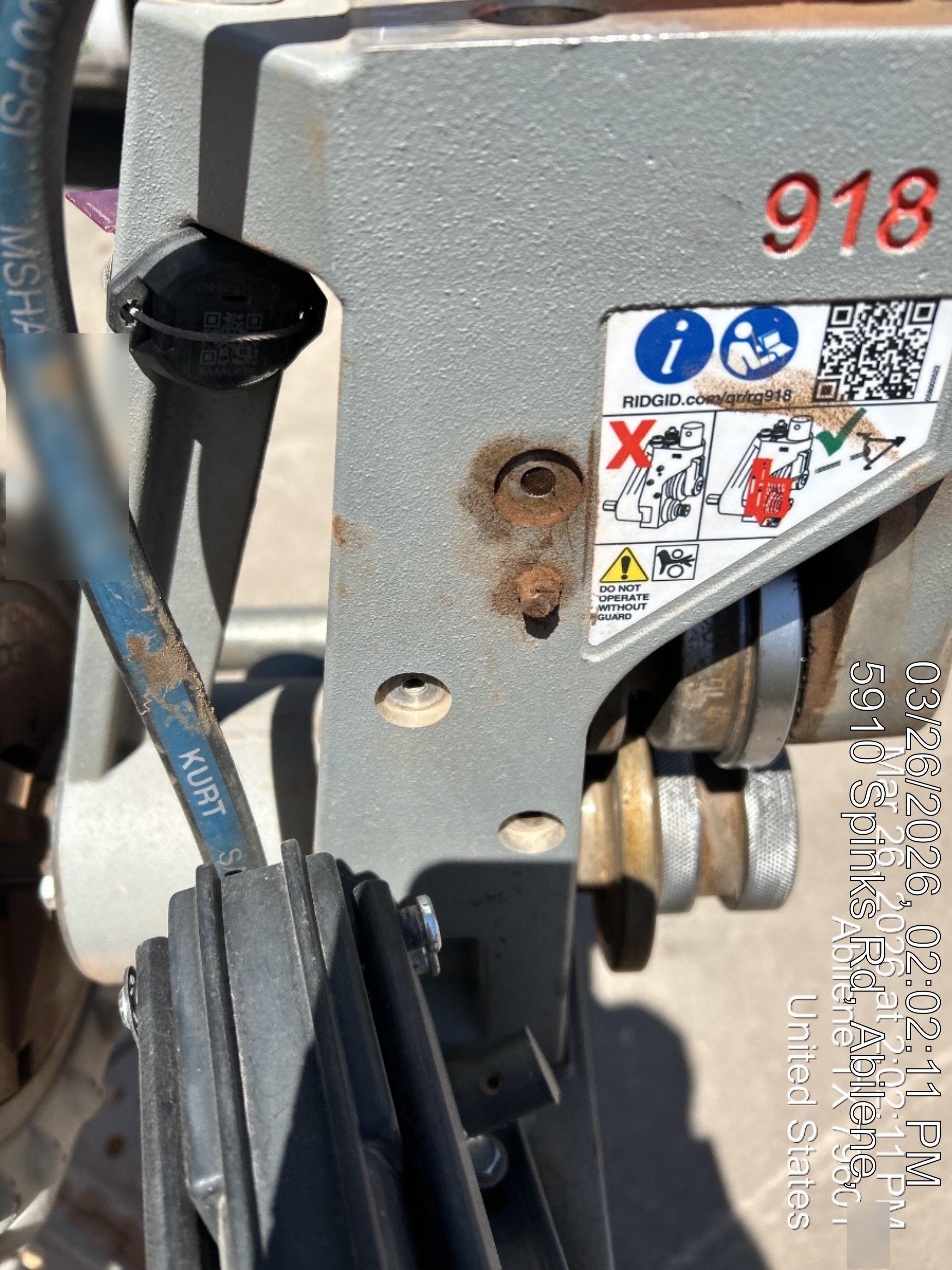 2025 RIDGID 918-1