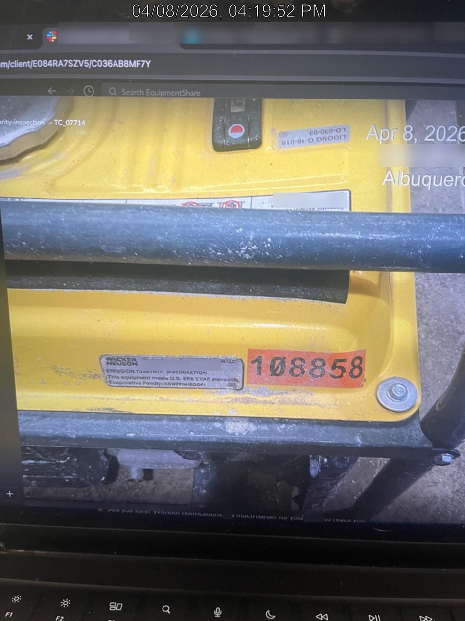 2020 WACKER NEUSON GP2500A