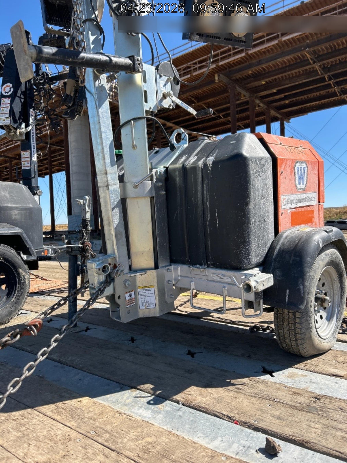 2024 Wanco WLTT-4MM4K Diesel, Deep Sea Controller, Shore Power Plug, Auto Start, (4) 350W LED Floodlights, 4kW Generator, 60 Gal Fuel Tank, 2" Ball, T3